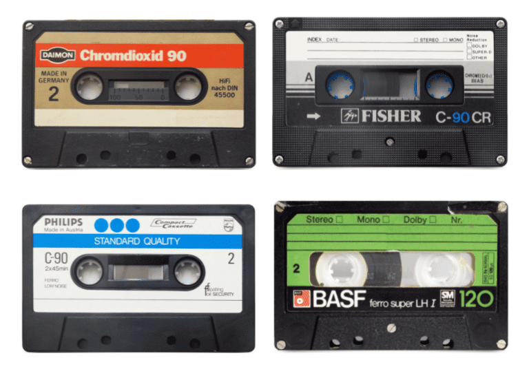 Kassetten Tapes retro Musik