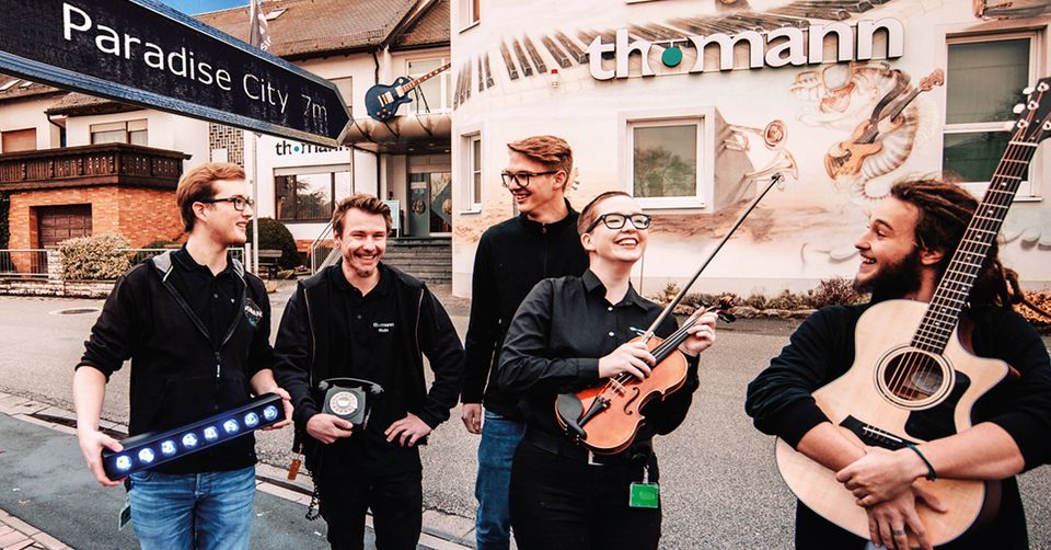 Azubitag bei Thomann