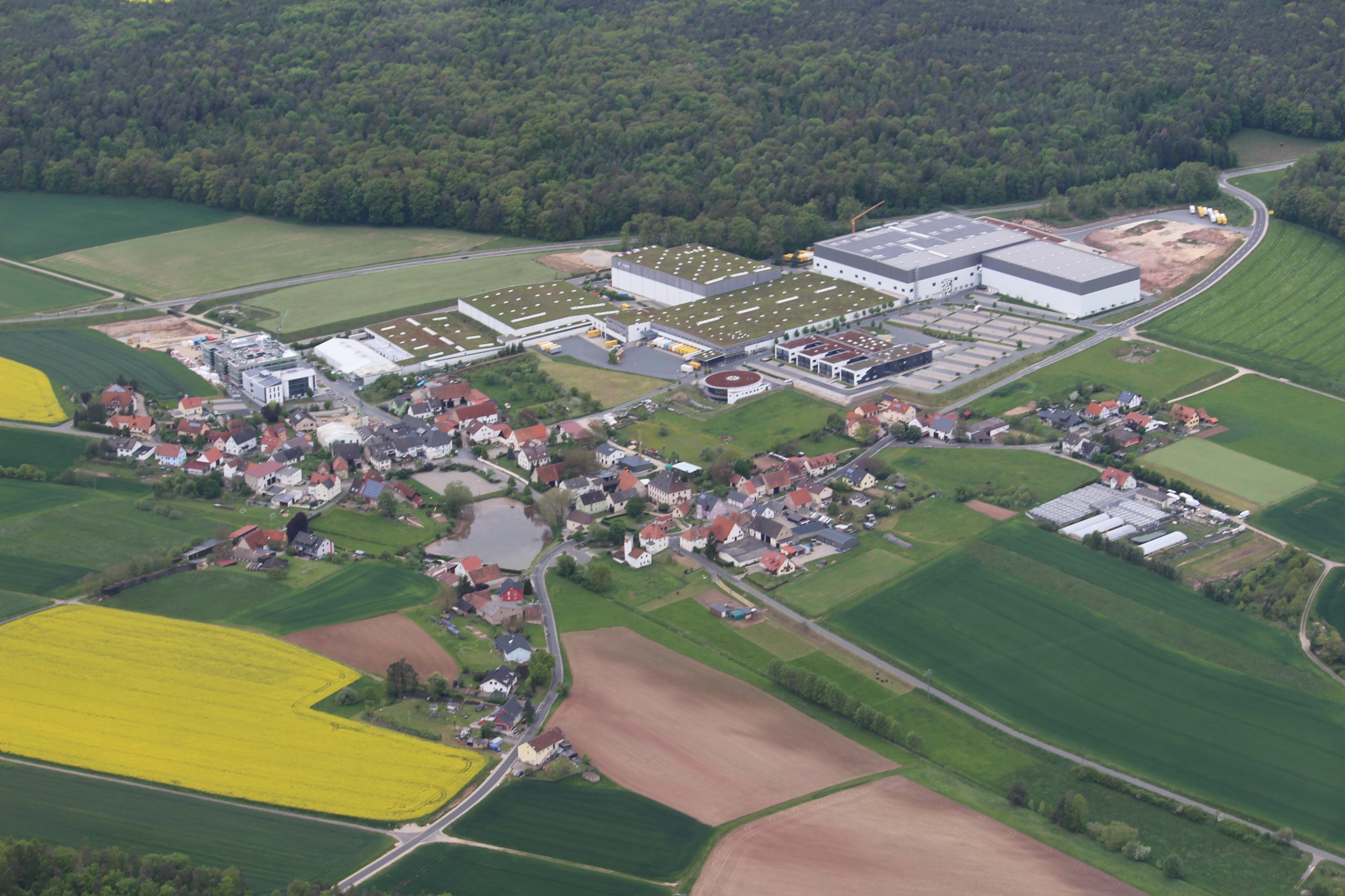 Luftaufnahme von Thomann in Treppendorf