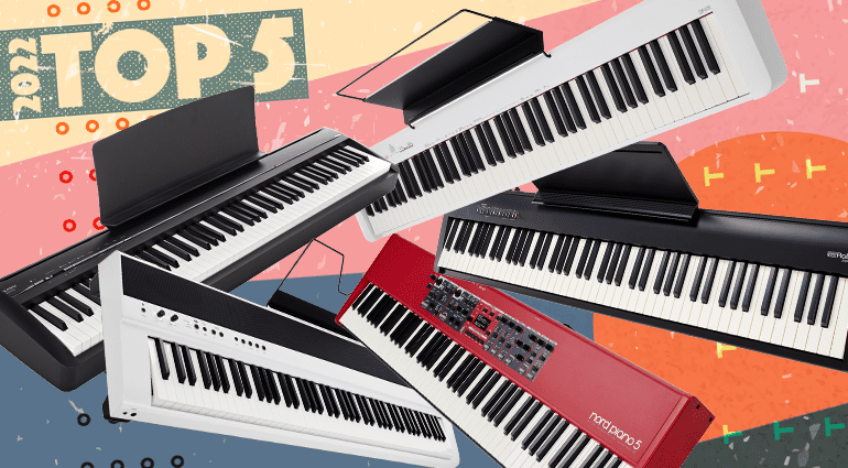 Top 5 digitale piano's t.blog