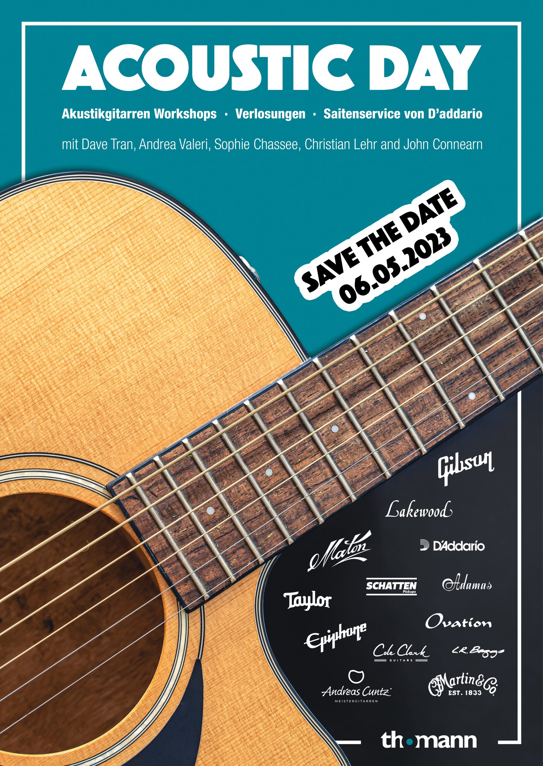Plakat Acoustic Day 2023