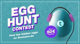 La caccia all’uovo di Pasqua su thomann.de – concorso