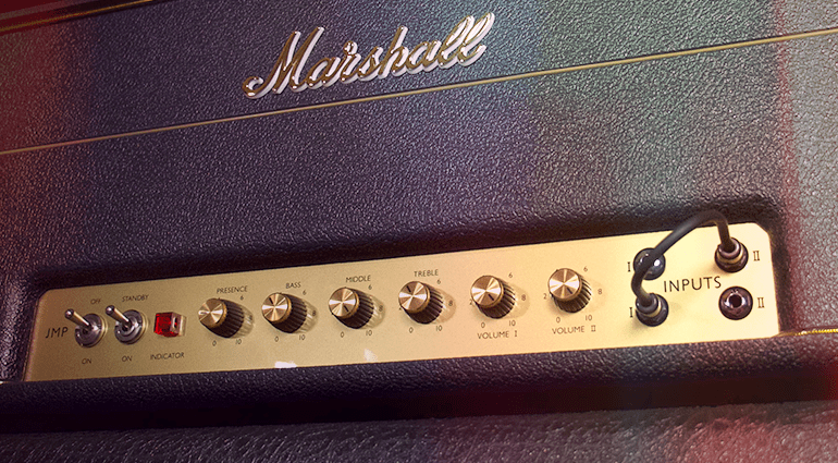 Legendäre Amps Gitarre Marshall