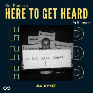 Aymz im Podcast von Thomann
