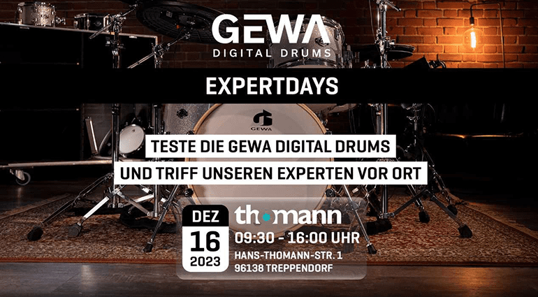 Expert Days Schlagzeug Event Thomann