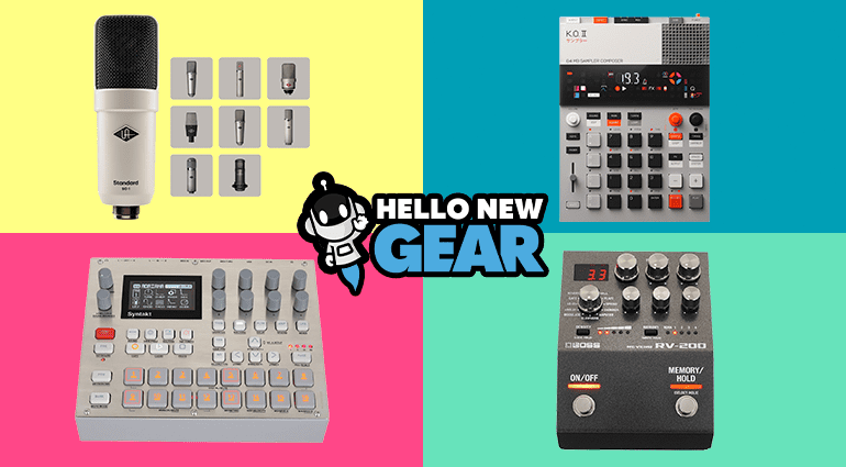 Hello New Gear Zubehör und Equipment für Musiker