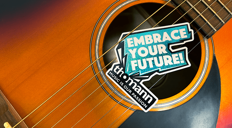 Embrace your Future Gitarre