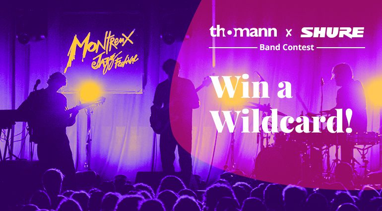 montreux jazz festival contest thomann