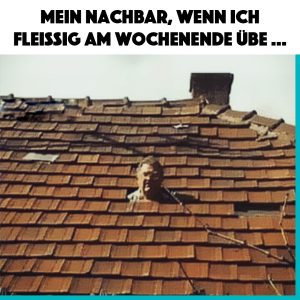 Nachbar Lautstärke Meme