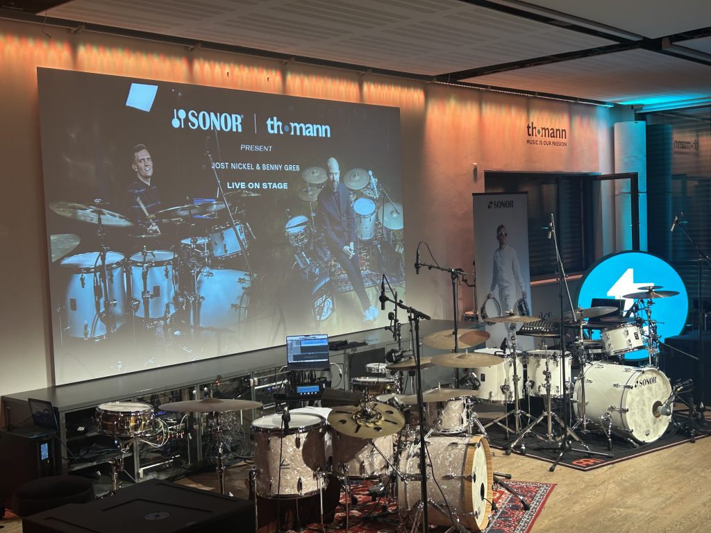 Schlagzeug Event Jost Nickel Benny Greb Thomann