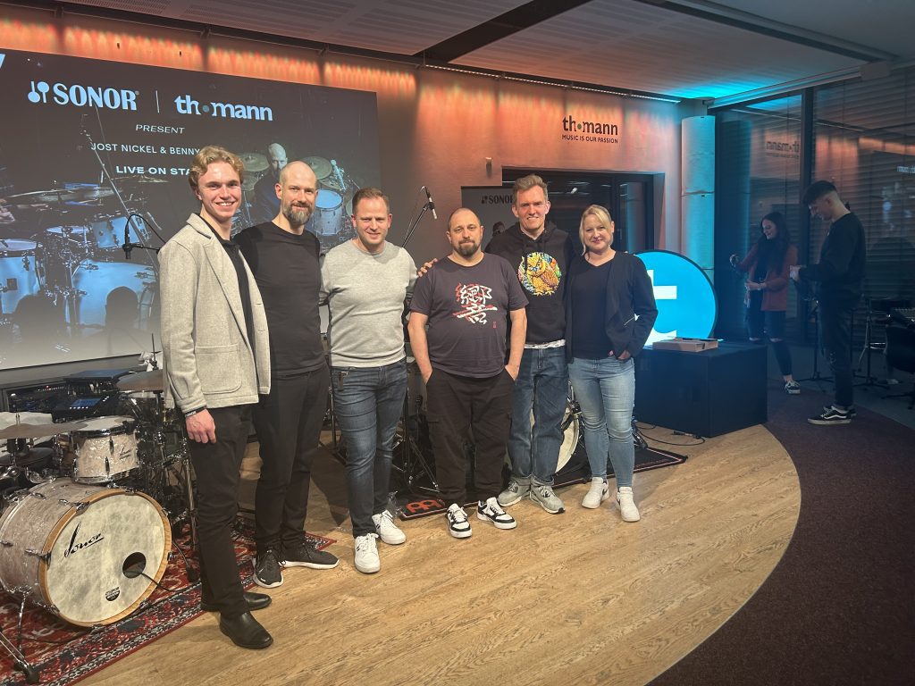 Schlagzeug Event Jost Nickel Benny Greb Thomann