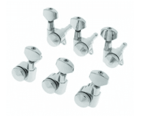 Harley Benton Parts Locking Tuners 3R/3L Chr