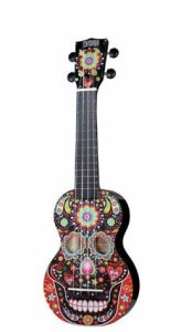 Mahalo Skull Ukulele