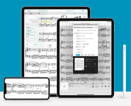 best apps for musicians - App ForScore