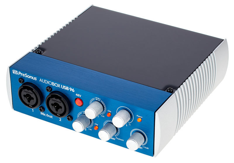 5. PreSonus AudioBox USB 96 2x2 USB 2.0 Audio Interface Blue