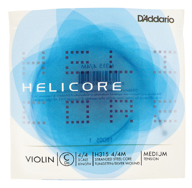 Medium Tension Medium Scale DAddario Helicore Viola Single C String