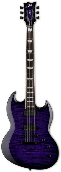 ESP LTD Viper-1000HT QM Purple SB