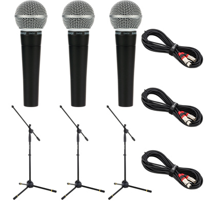 Shure SM 58 Triple Bundle