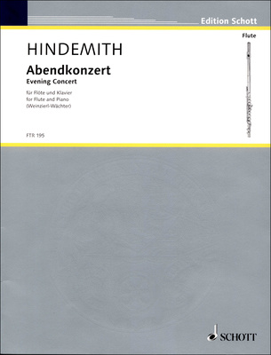 Schott Hindemith Abendkonzert