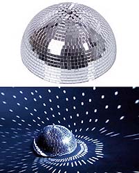 Eurolite Half Mirror Ball 40cm