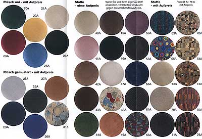 Andexinger Polster Various Colours