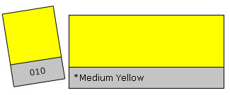 Lee Colour Filter 010 Med. Yellow