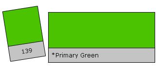 LEE Colour Filter 139 Primar Green