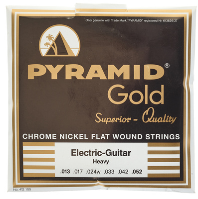 Pyramid Gold Flatwound 412100