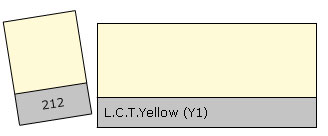 Lee Colour Filter 212 L.C.T.Yellow