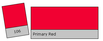 Lee Filter Roll 106 Primary Red