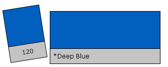 LEE Filter Roll 120 Deep Blue