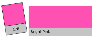 Lee Filter Roll 128 Bright Pink
