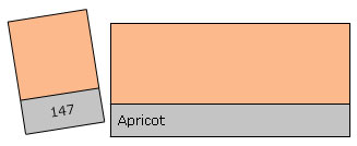 LEE Filter Roll 147 Apricot