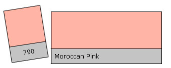 Lee Filter Roll 790 Moroccan Pink