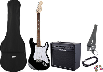 Fender Squier Bullet Strat BK Set 1