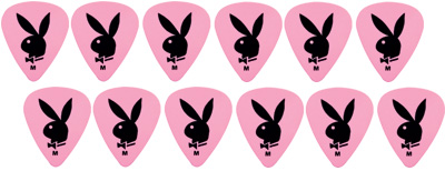 Playboy Rabbit Head Plektrum Medium PK