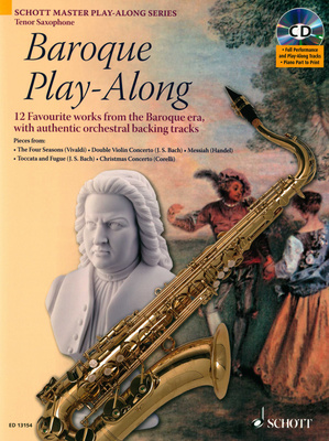 Schott Baroque Play-Along T-Sax