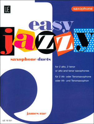 Universal Edition Easy Jazzy Saxophone Duets