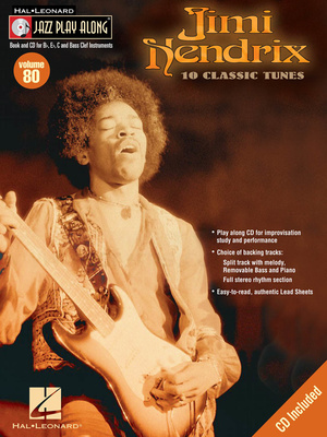Hal Leonard Jazz Play-Along Jimi Hendrix