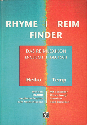 Alfred Music Publishing Rhyme/Reim Finder