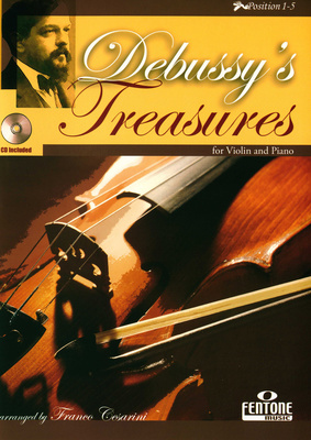 De Haske Debussy Treasures für Violine