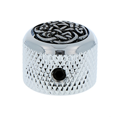 Q-Parts Dome Potiknob Celtic Weave C