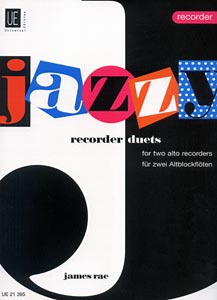 Universal Edition Jazzy Recorder Duets A-Bfl