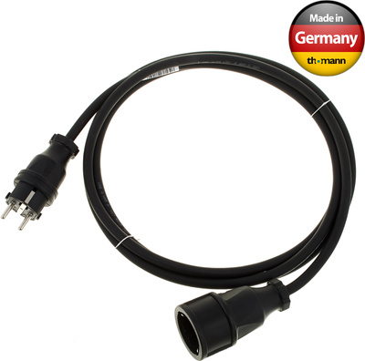 Stairville Mains Extension Eu 3m 1,5 mm²