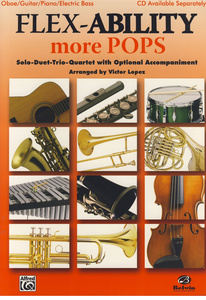 Alfred Music Publishing Flex-Ability More Pops Oboe