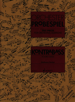Schott Orchester Probespiel DoubleBas