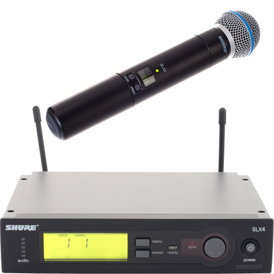 Shure SLX / Beta 58A Set / P4