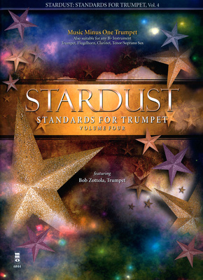 Music Minus One Stardust Standards for Trumpet