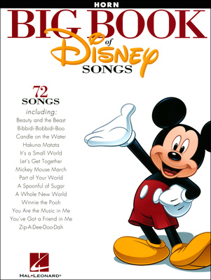 Hal Leonard The Big Book Of Disney Horn