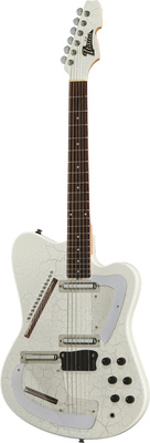 Italia Guitars Sitar White Crackle B-Stock